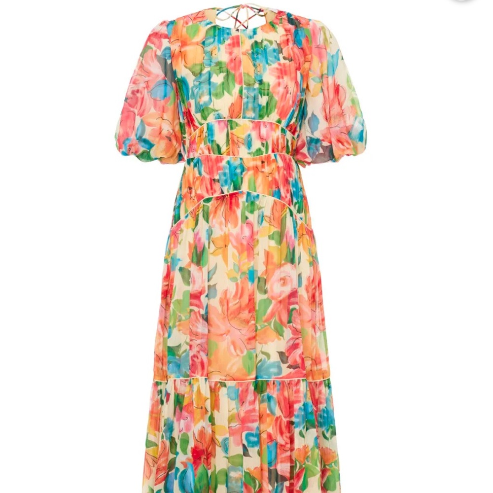 One33 Social Francesca Dress Small 4 6 Flower Bridesmaid - Picture 12 of 13